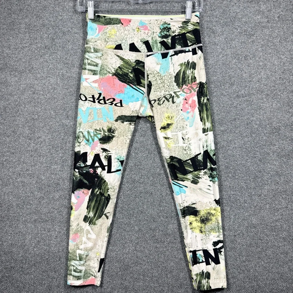 Calvin Klein Leggings Womens Small High Rise Athletic Performance‎ Wick